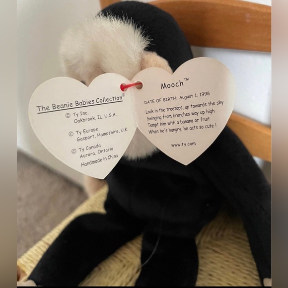 Ty Beanie Babies Mooch The Spider Monkey 1999 Retired Tag Errors
One owner - Picture 7 of 7